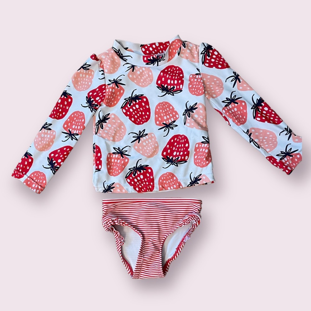 Carter’s | Two Piece Strawberry Swimsuit